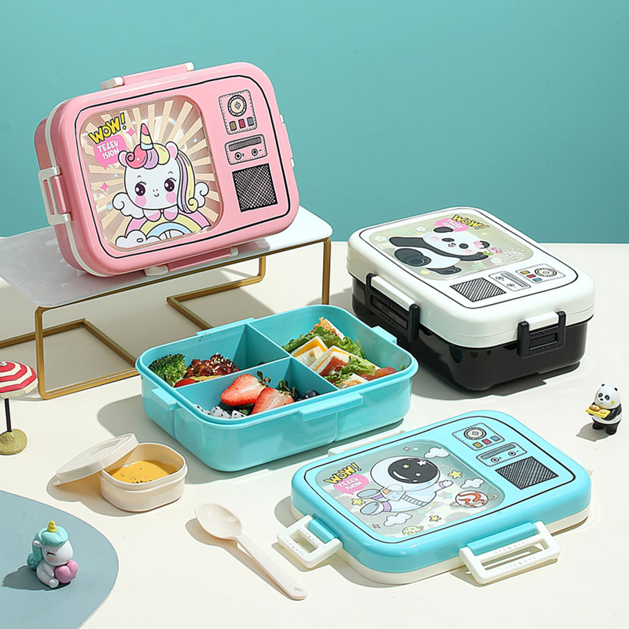 電視機(jī)塑料飯盒/三格1