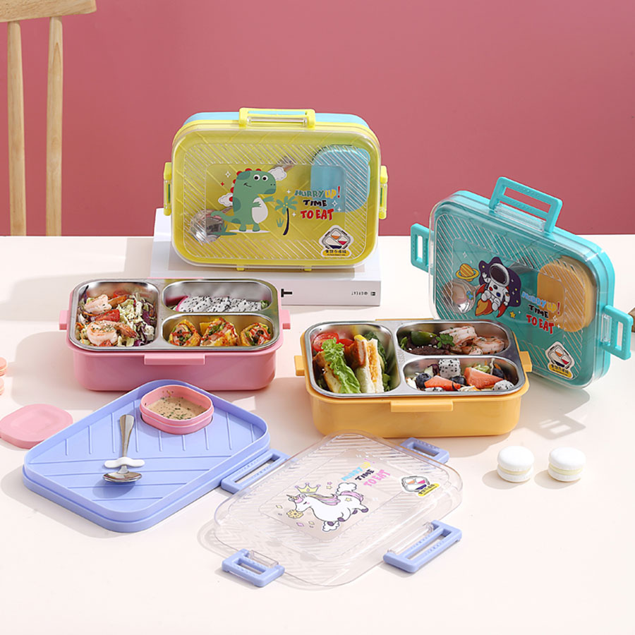 透明蓋長(zhǎng)方形不銹鋼飯