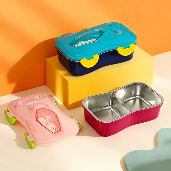 跑車(chē)不銹鋼飯盒(800ML)